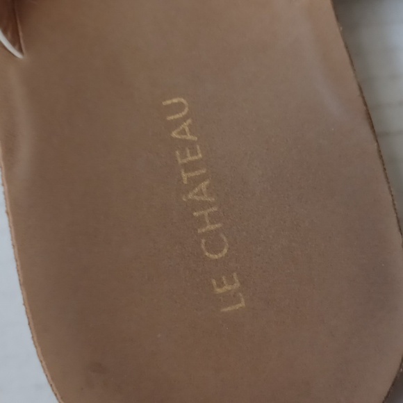 4/$40 Cream Coloured Sandals - Size 41 (US 8) - Picture 3 of 7